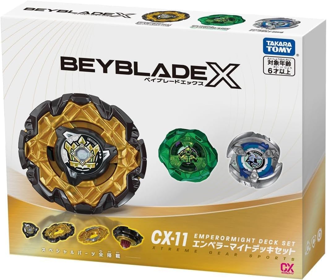 BEYBLADEX★CX-11★エンペラーマイトデッキ セット★ベイブレードX★ Amazon | CX-11 エンペラーマイトデッキセット、ベイ セット、おもちゃ